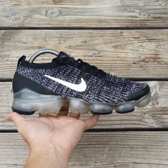 Nike Other - Women Size 9.5 / Size 8 Men Nike Air VaporMax Flyknit 3 Oreo Running Sneakers